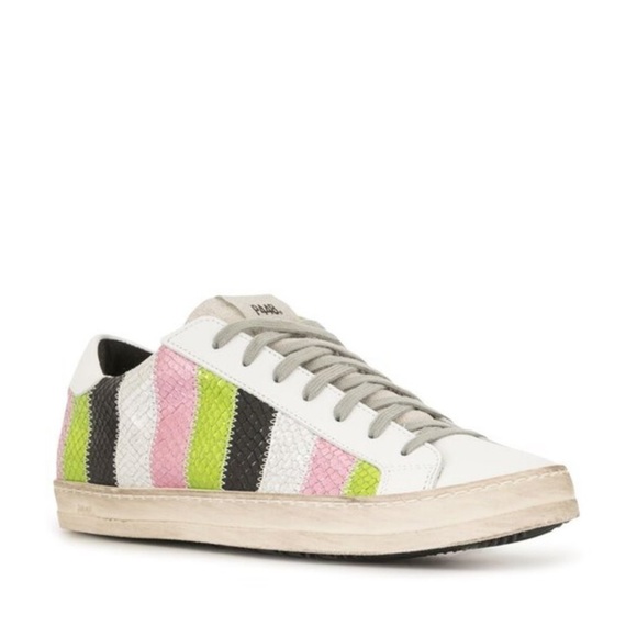 P448 Shoes - NEW P448 John Del Stripes Sneaker Size 37